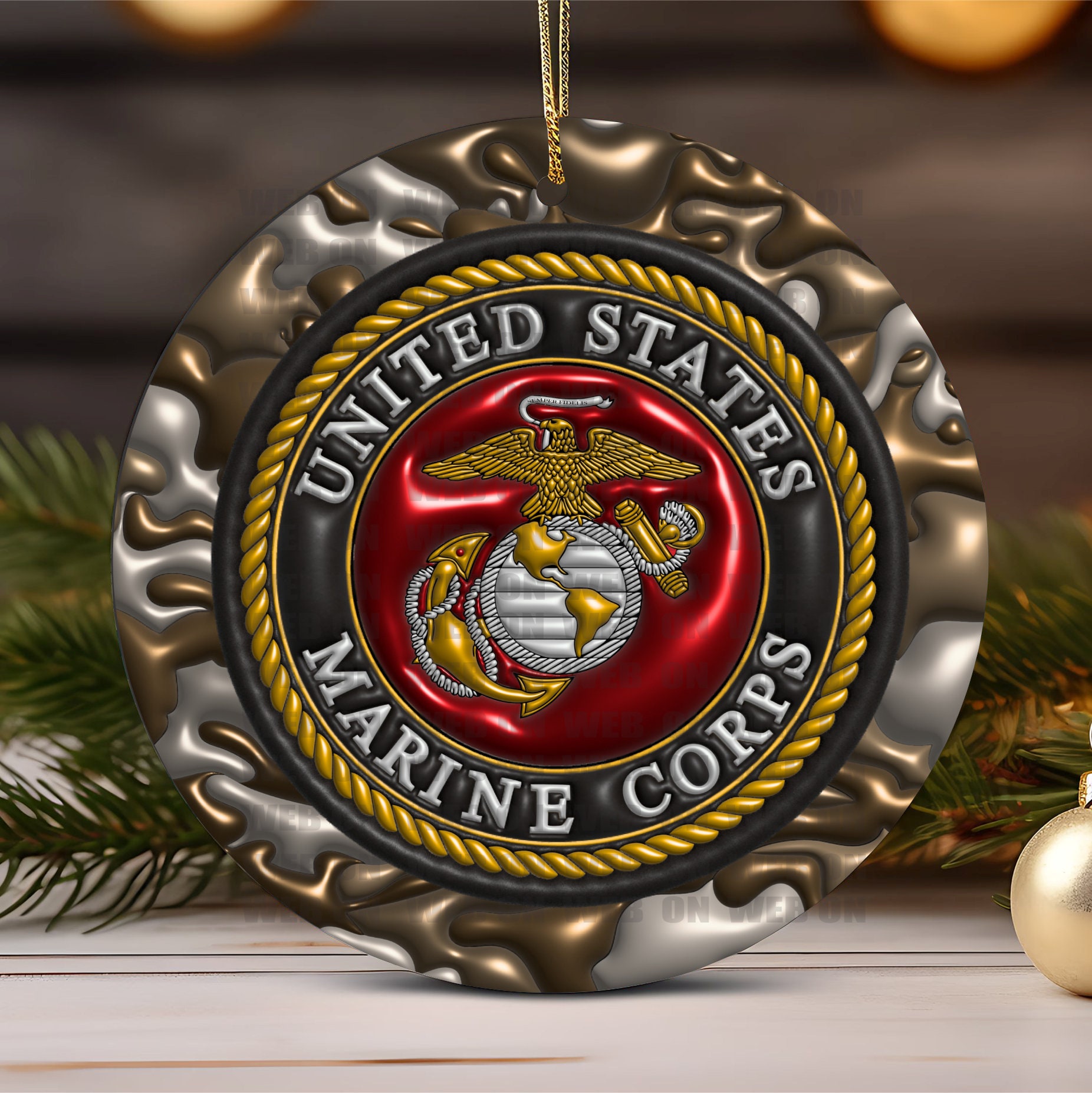 Military Christmas Ornaments