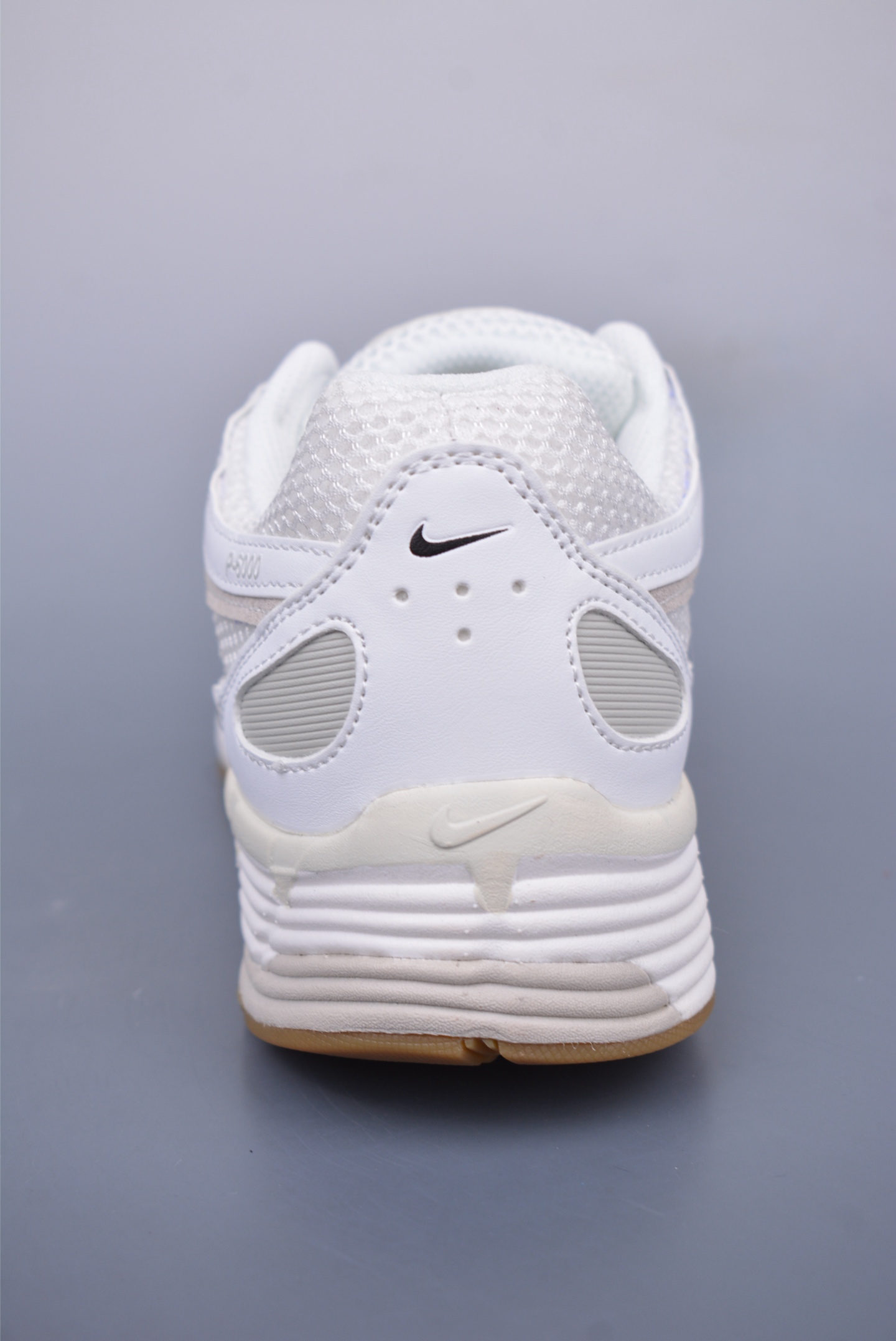 Nike P-6000 Premium Running Shoes Ivory Rubber Sole HF4898-121