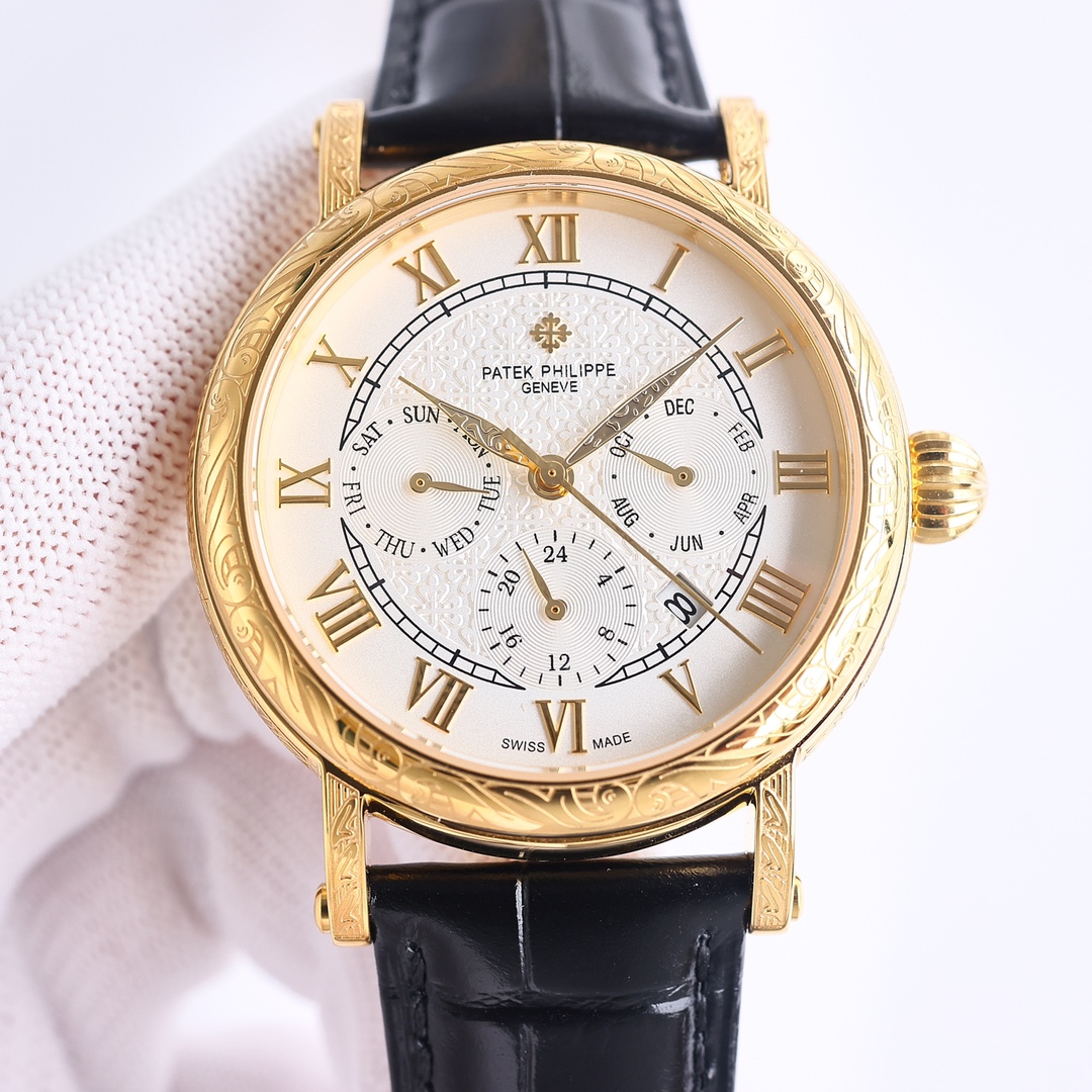 Patek Philippe Calatrava Engraved Watch