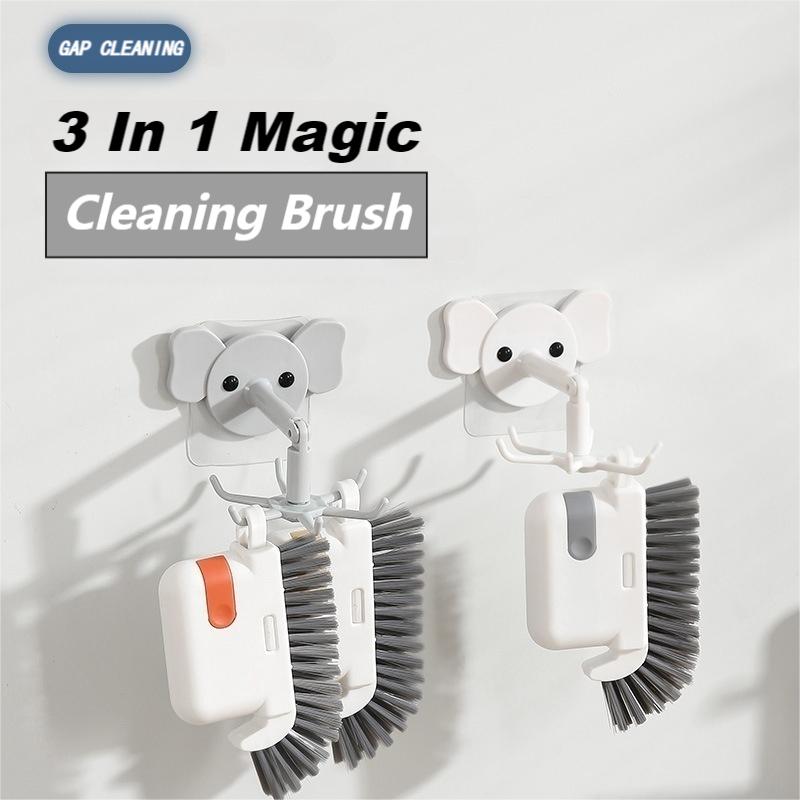 🔥LAST DAY 49% OFF🔥3 In 1 Hard-Bristled Crevice Cleaning Brush-BUY 3 GET 2 FREE & FREE SHIPPING