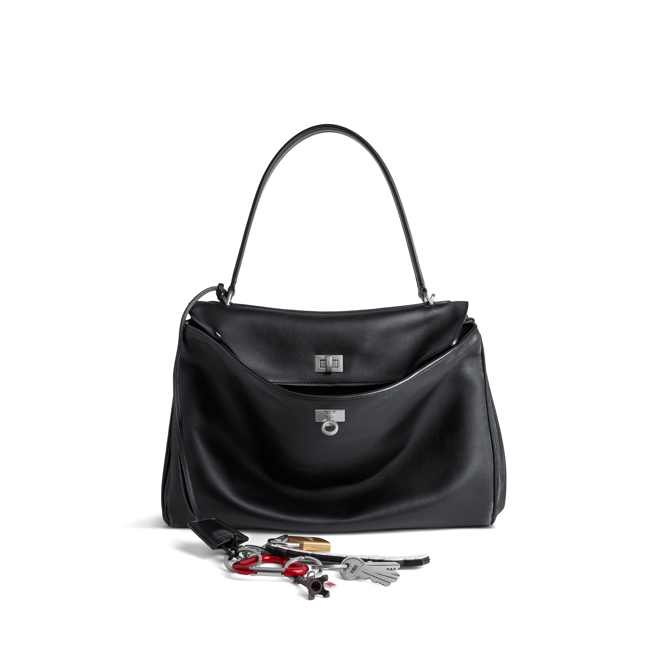 Balenciaga Women's Rodeo Handbag Medium With One Charm7897722AA8U1000