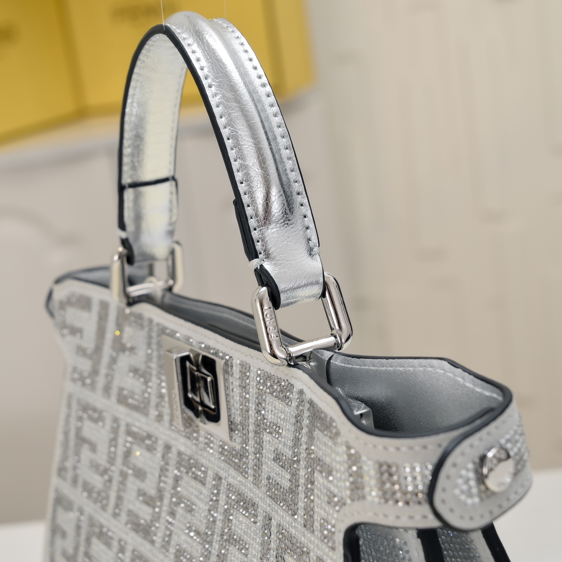 FENDI ekaboo ISeeU tite medium kitten bag 7733