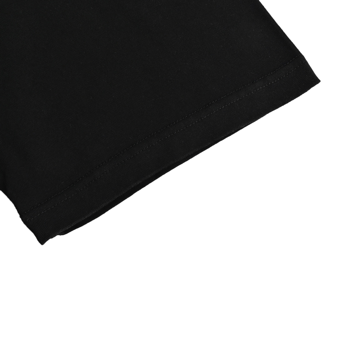 Balenciaga 25ss cracked letter logo print short sleeve