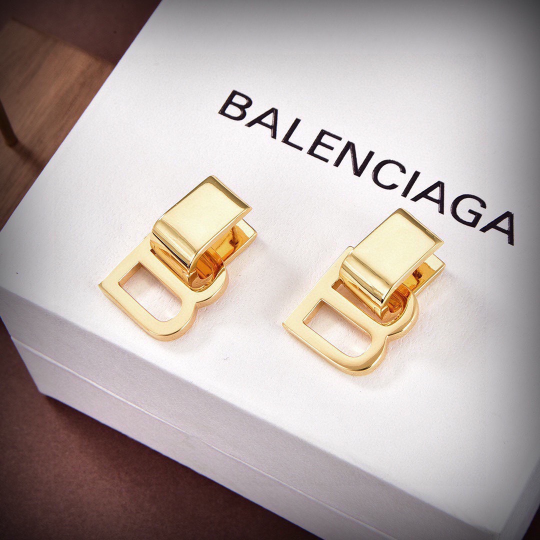 Balenciaga BB earrings