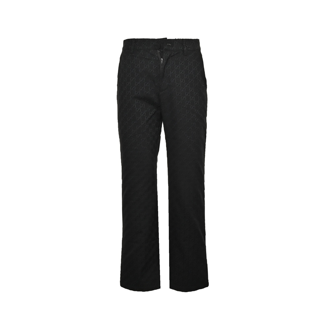 Gucci 24Fw Double G jacquard canvas trousers suit