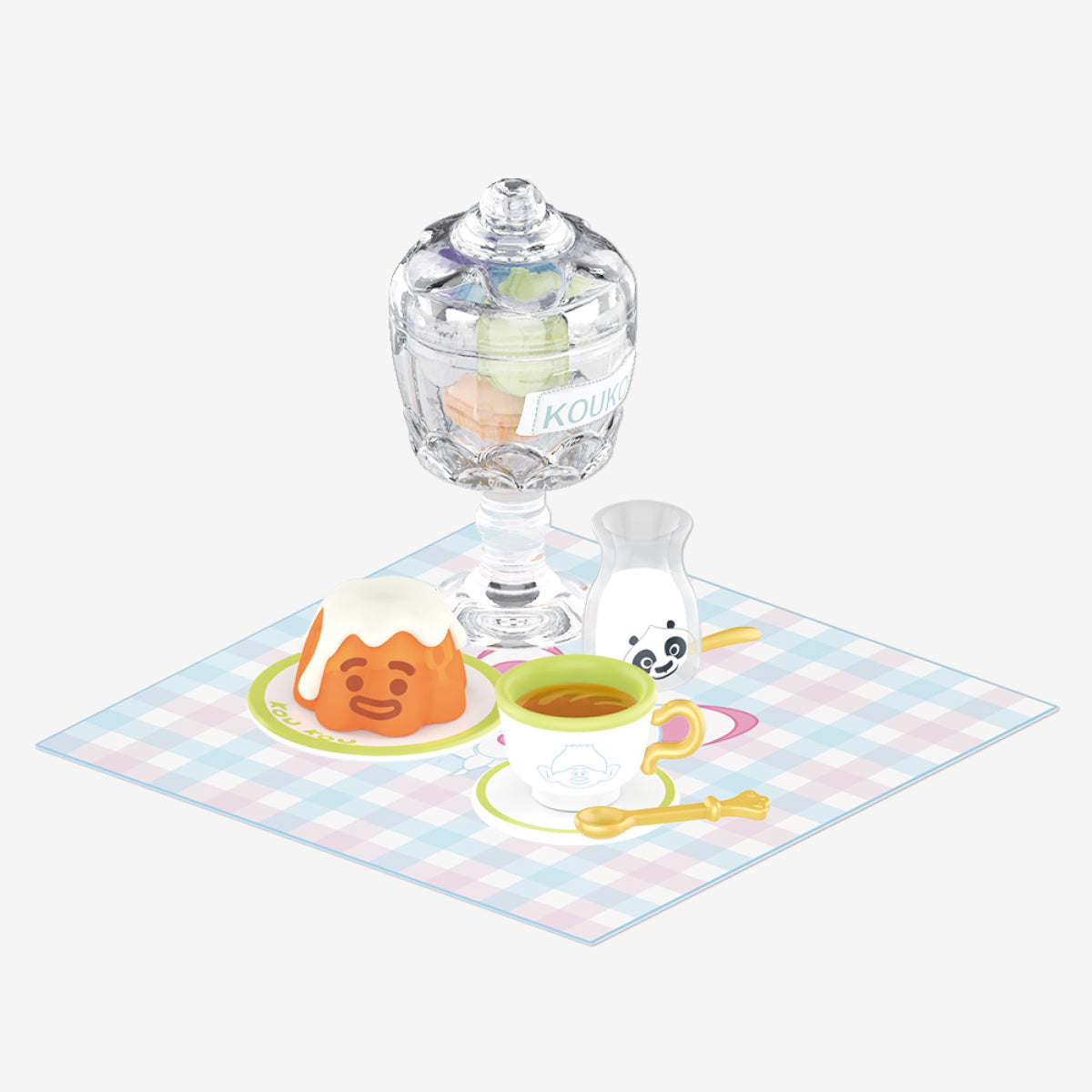 POP MART DreamWorks KouKou Leisurely Afternoon Tea Series Prop [1 Blind Box]