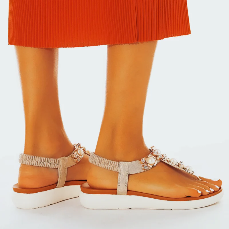Comfortable Pearl On Cloud Sandals