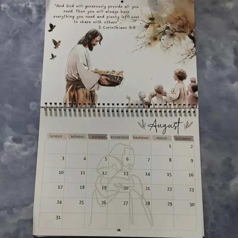 🎄Early New Year Sale 49% OFF🔥Christianity 2025 Bible Verse Calendar