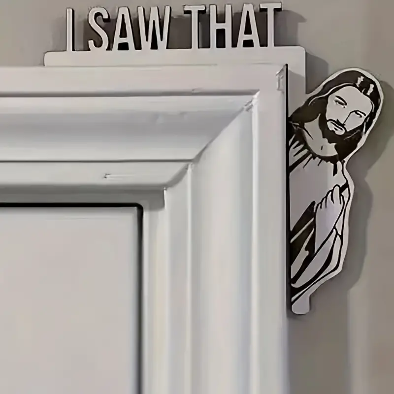 ON SALE🔥“I Saw That ”Jesus Sign Frame Decor-Buy 4 Free Shipping