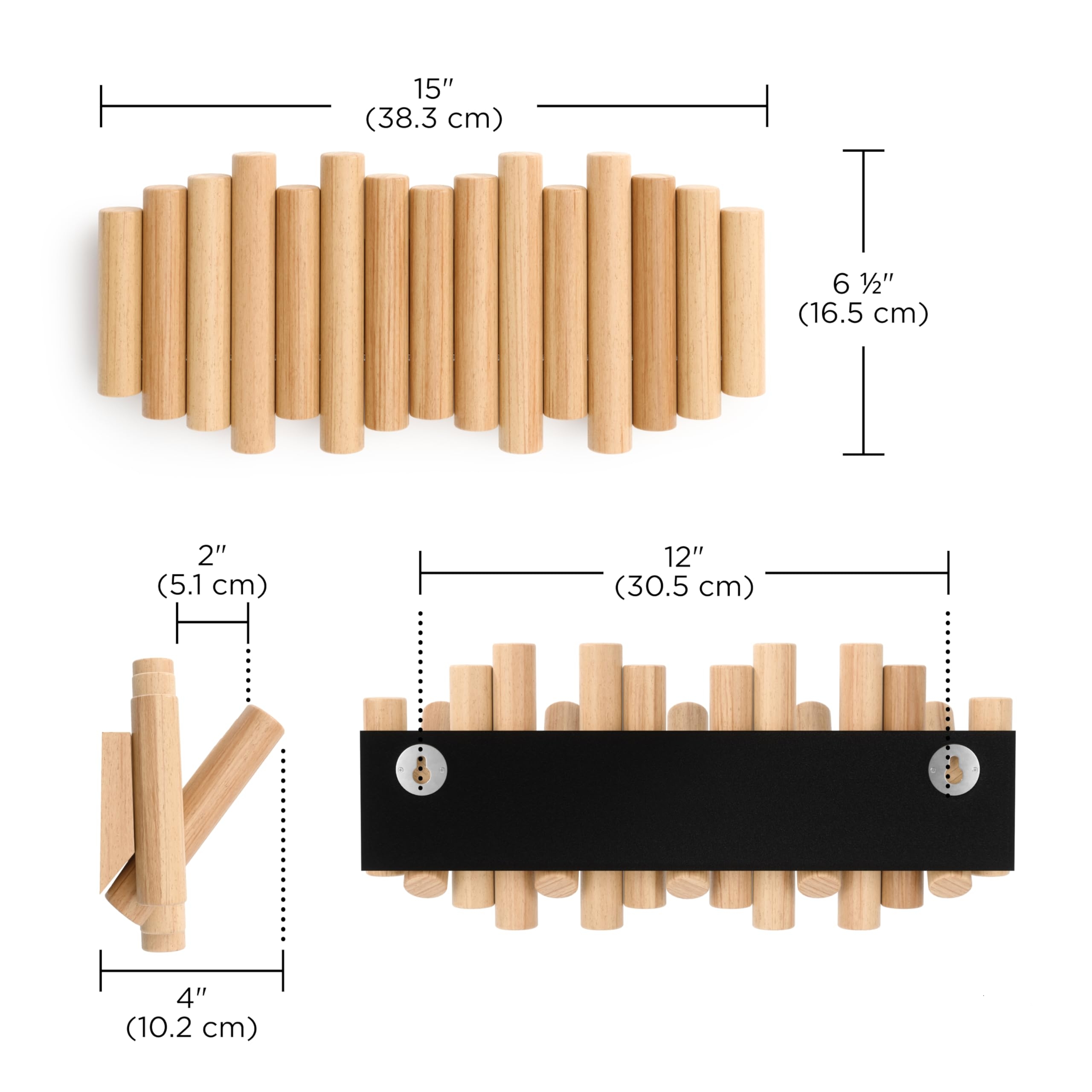 🔥On Sale 49% OFF🔥Picket 5 Wall Hooks