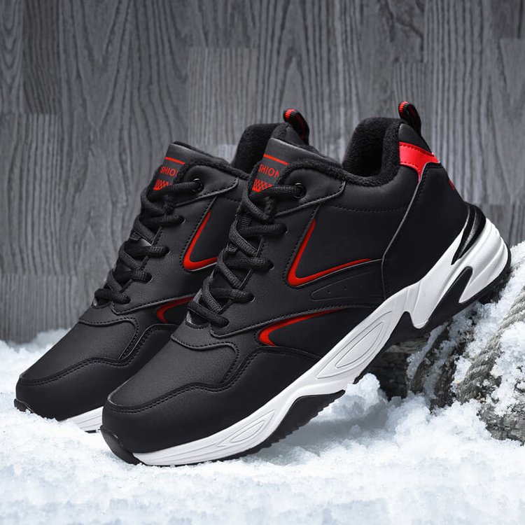 Men's And Women's Winter Plush Sneakers