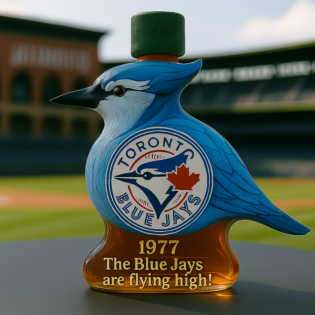 Toronto Blue Jays 1977 Commemorative Blue Jay Bottle
