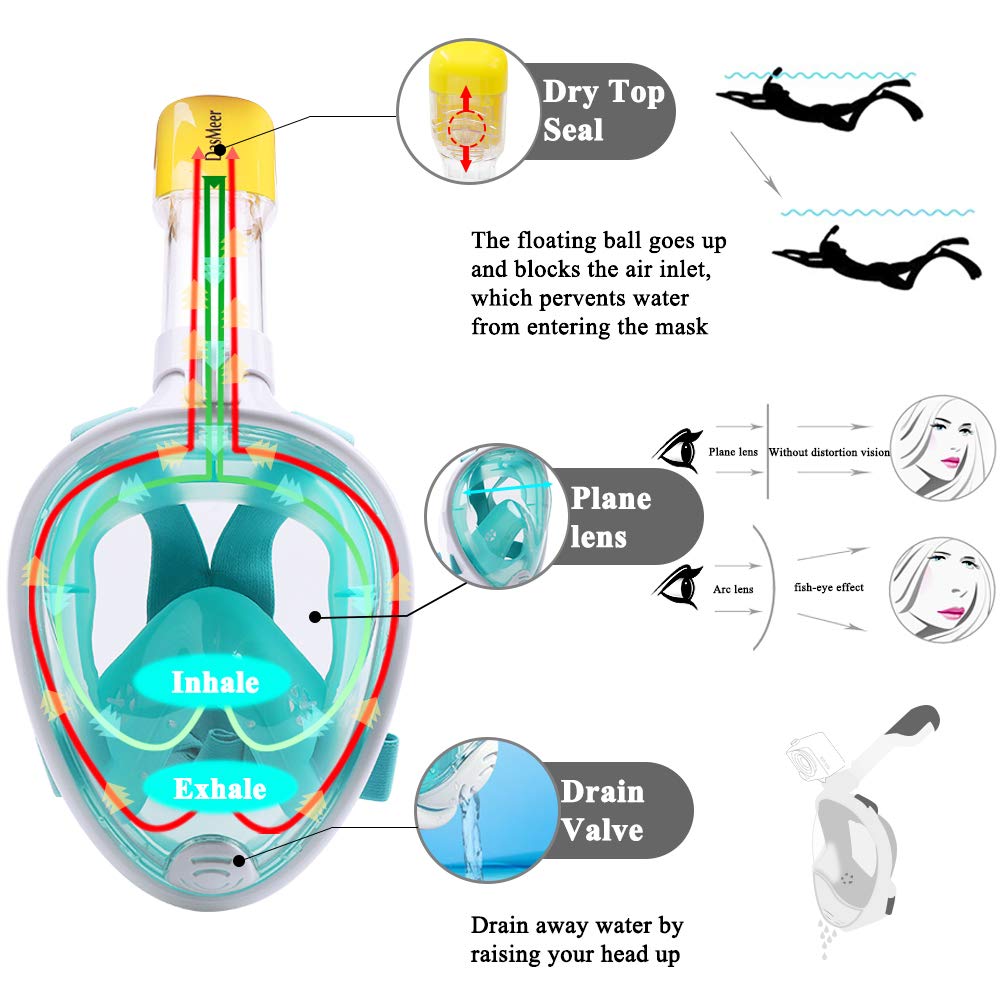 Anti Fog Goggle Diving Equipment