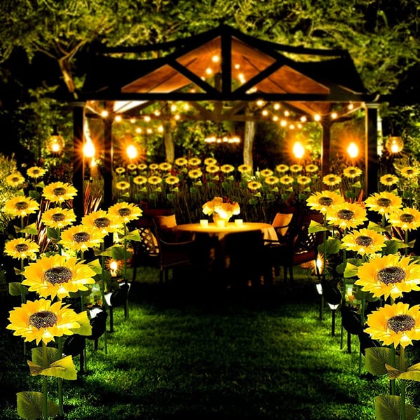 💥Last Day Promotion-[SAVE 50% OFF]--Waterproof Solar Sunflower Light--BUY 3 GET 10% OFF & FREE SHIPPING