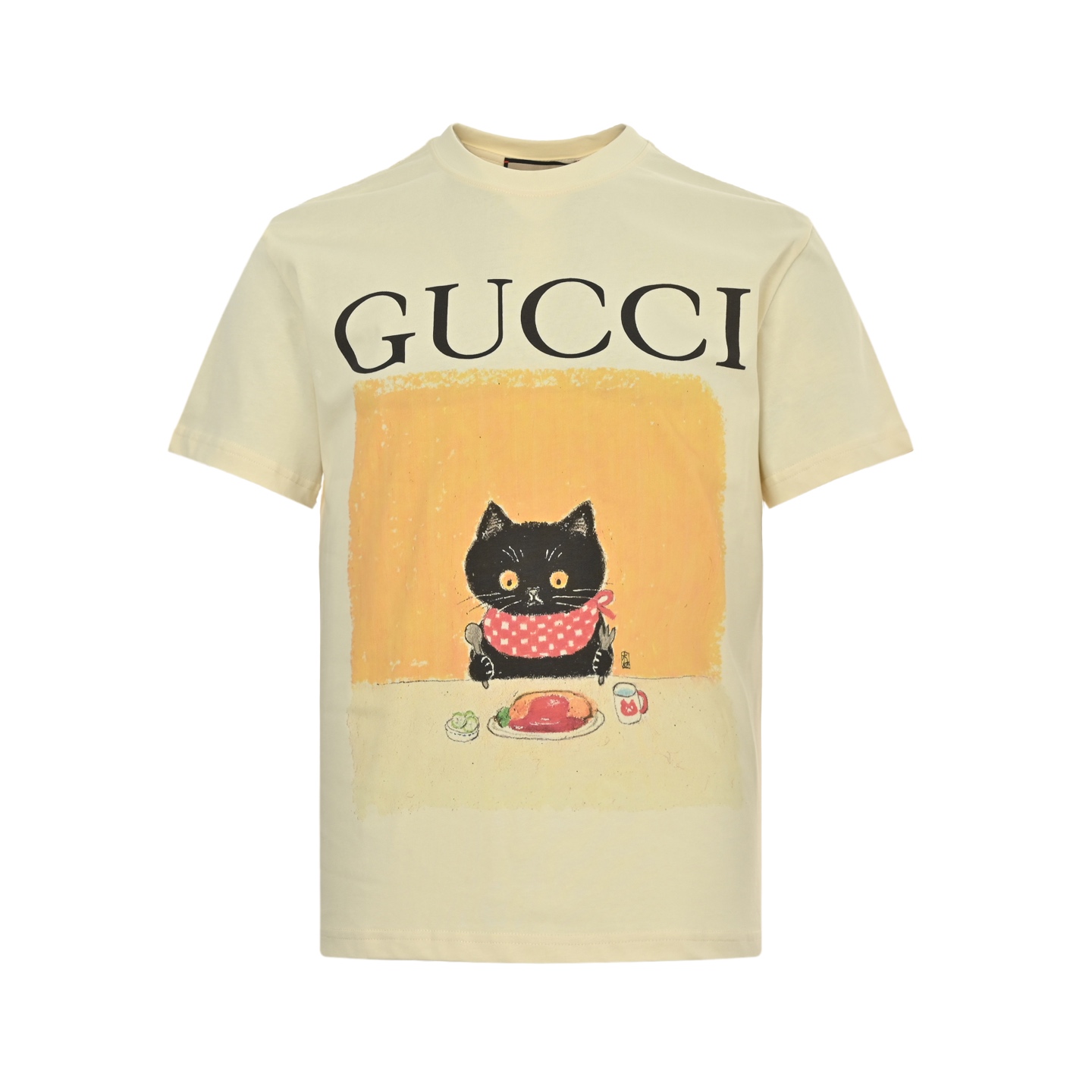 Gucci 25ss fun cartoon series printed short sleeves
