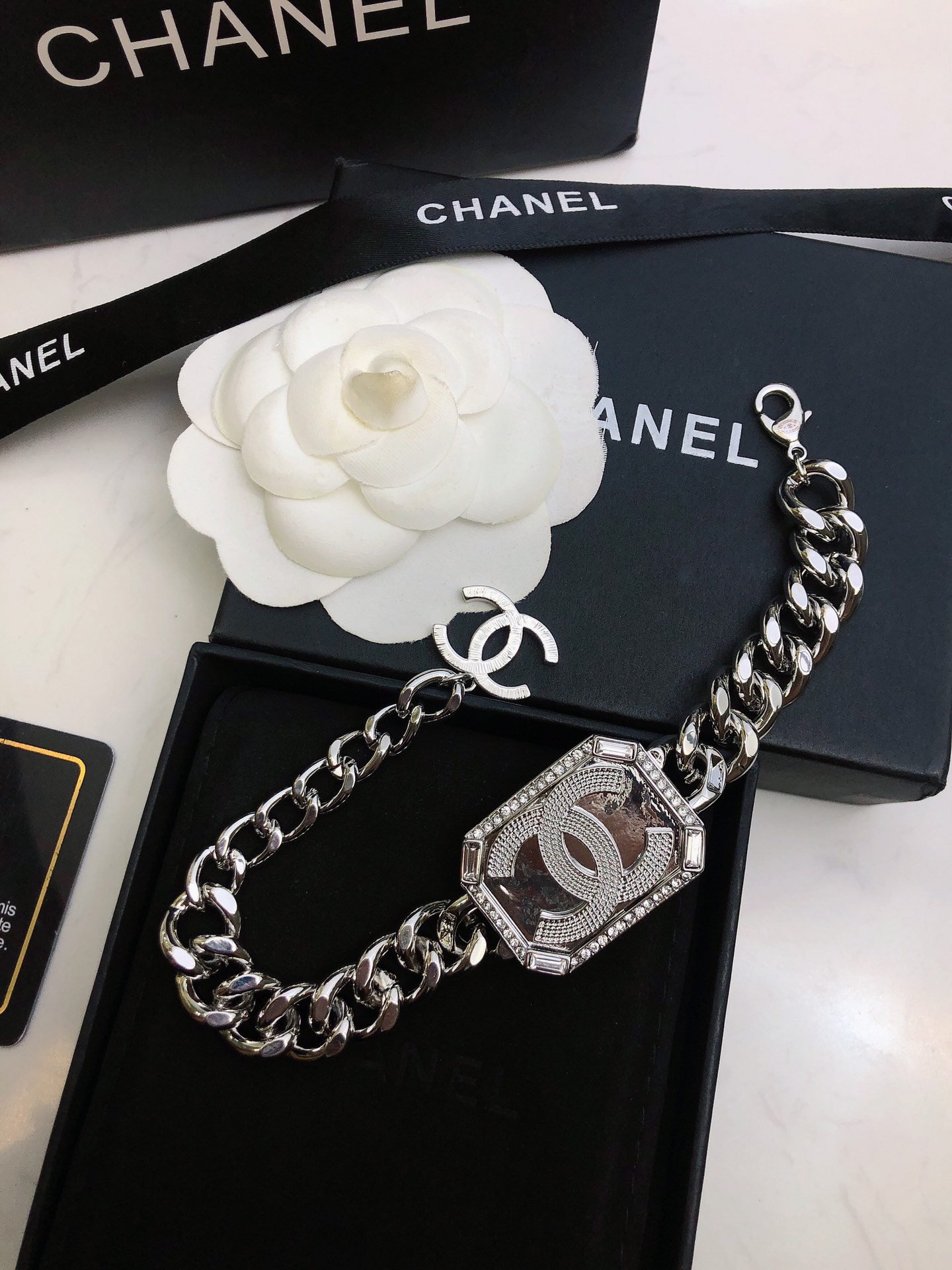 Chanel Flat Chain Bracelet