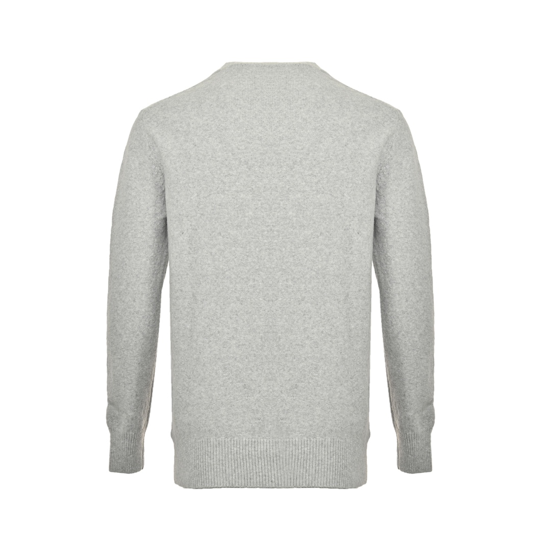 Dior 24Fw lily of the valley embroidered crewneck sweater