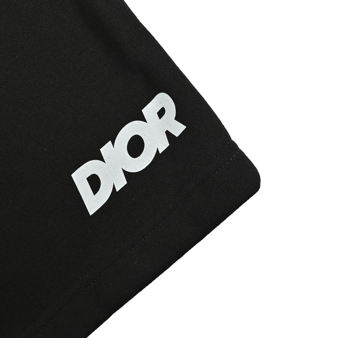 Dior 24ss logo print shorts