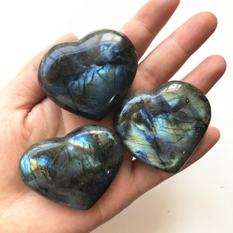 Natural Heart-shaped Crystal