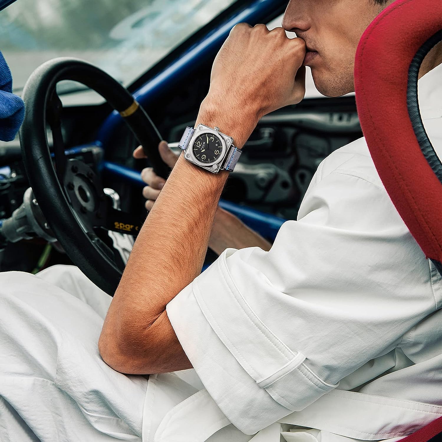 FM508 FEICE Square Automatic Watch