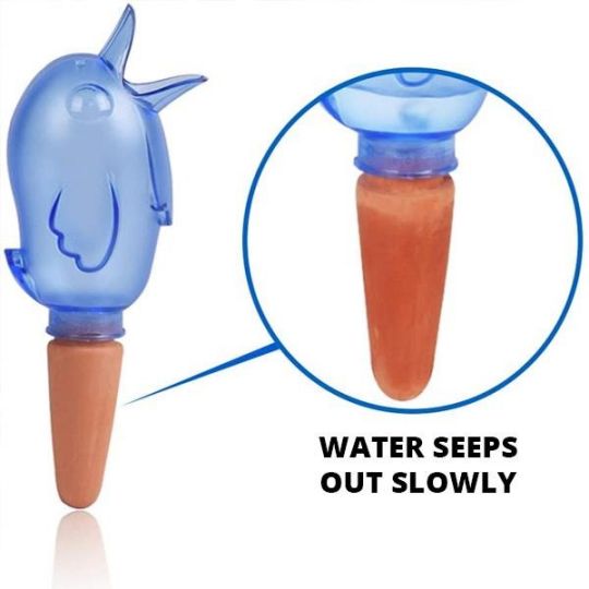 (🔥Last Day Promotion-SAVE 50% OFF) Self Watering Spike Planter Drip Watering Bird (Set Of 4 Pcs)-BUY 2 SETS FREE SHIPPING