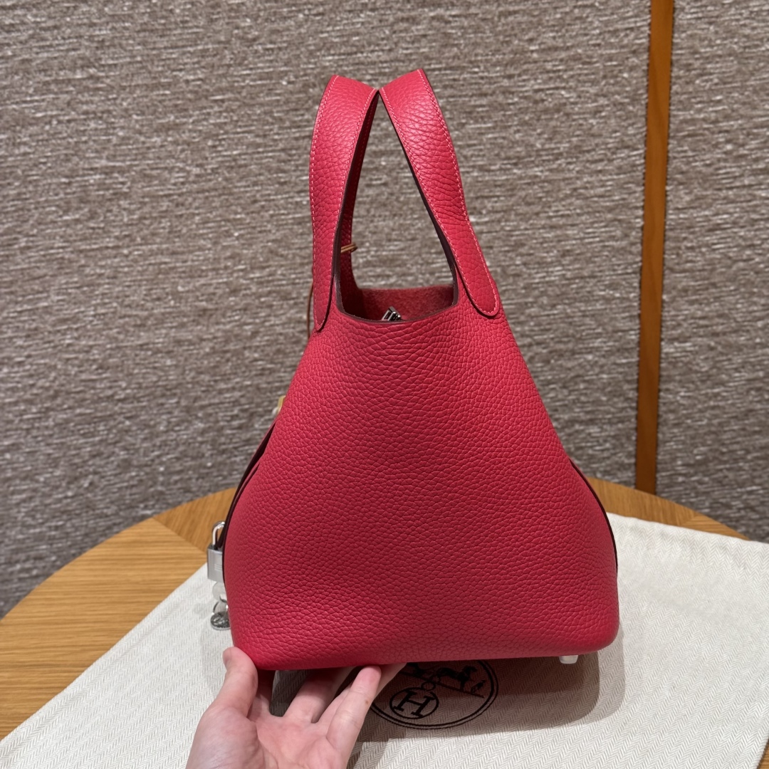 Hermès Picotin lo 90Framboise handbag (handmade to order)