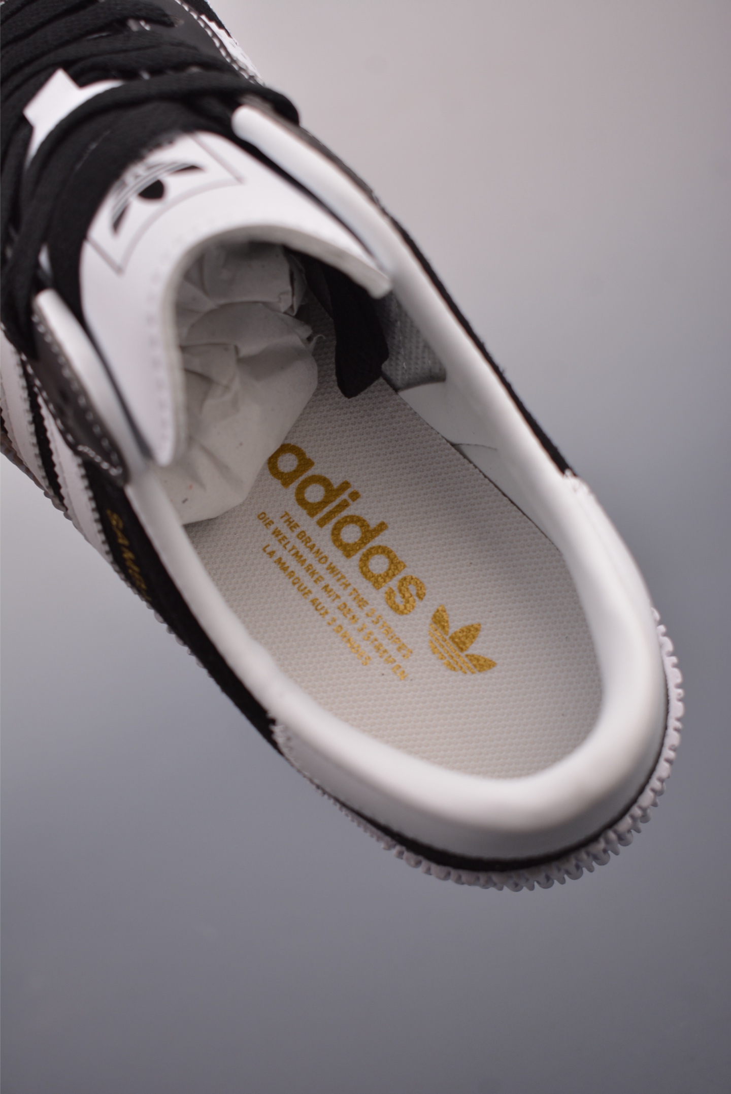 Adidas Originals Samba OG sneakers White and Black FU0666