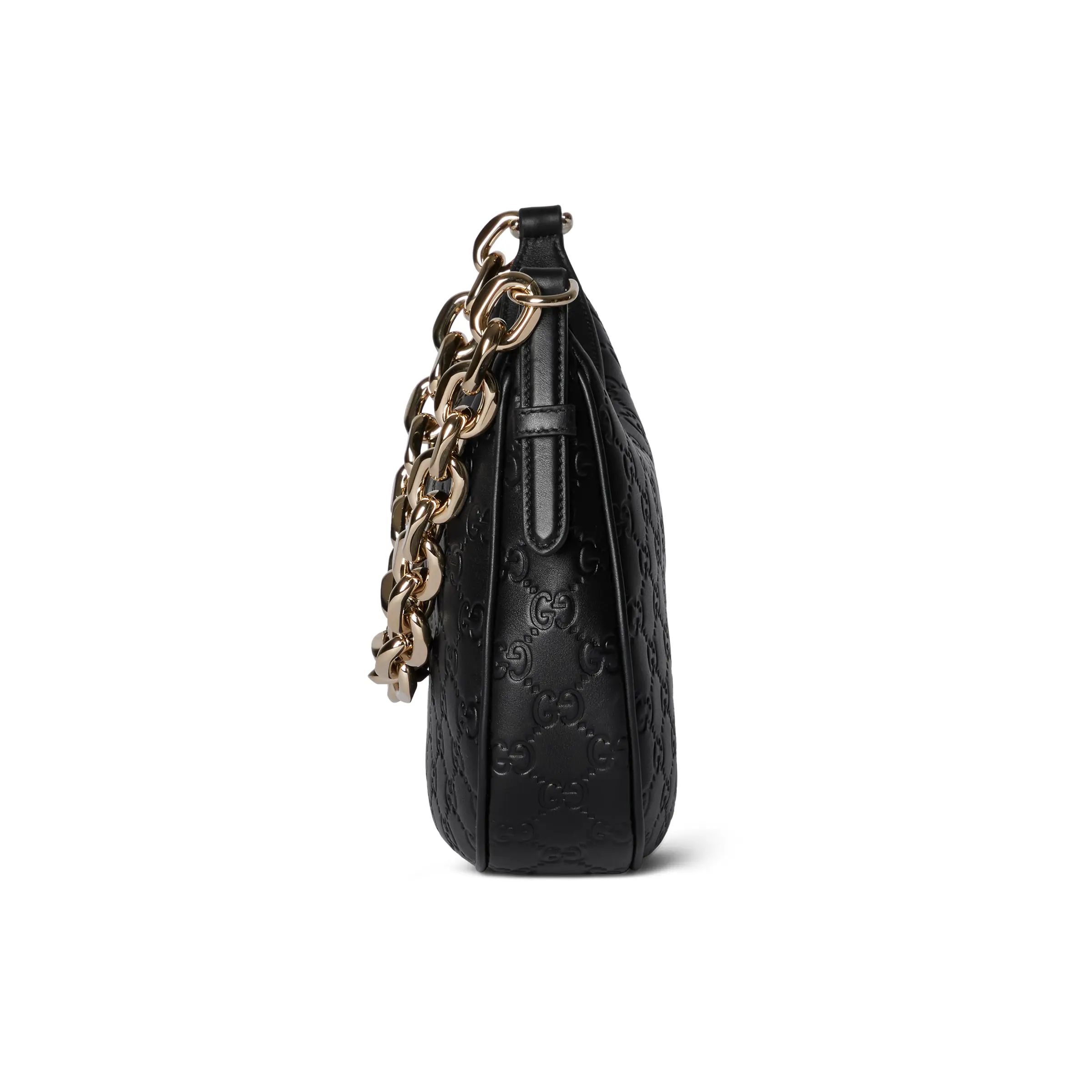 Gucci GG Emblem Medium Shoulder Bag815409 AAEEM 1000