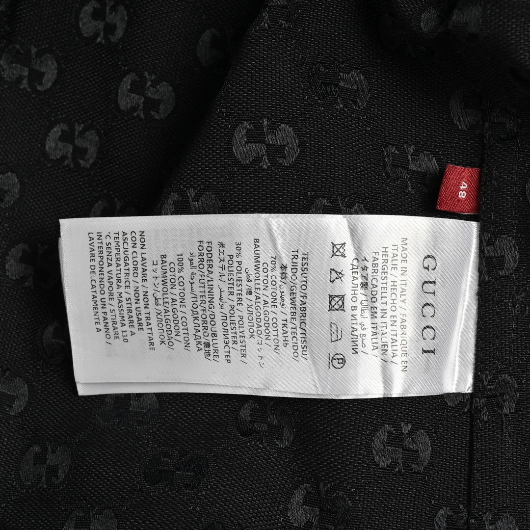 Gucci 24Fw all-over double G jacquard shirt jacket