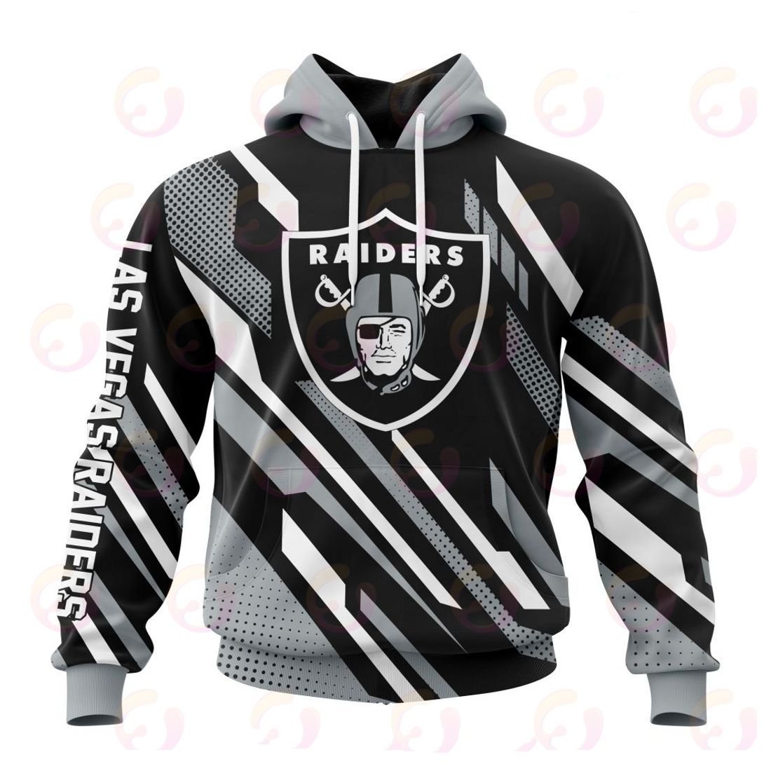 LAS VEGAS RAIDERS 3D HOODIE SPECIAL MOTOCROSS CONCEPT