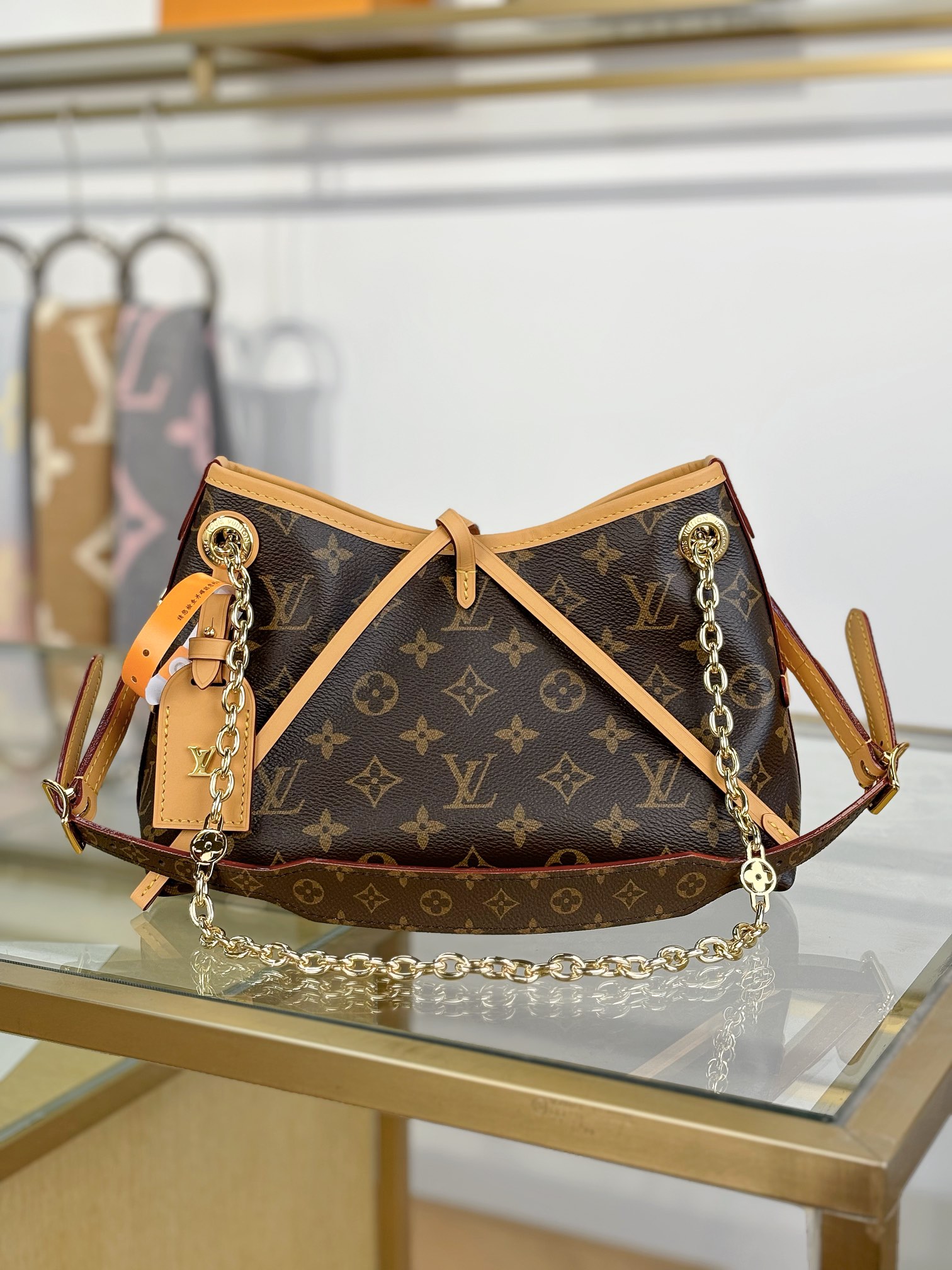 Louis Vuitton CARRYALL BB Handbag M13014