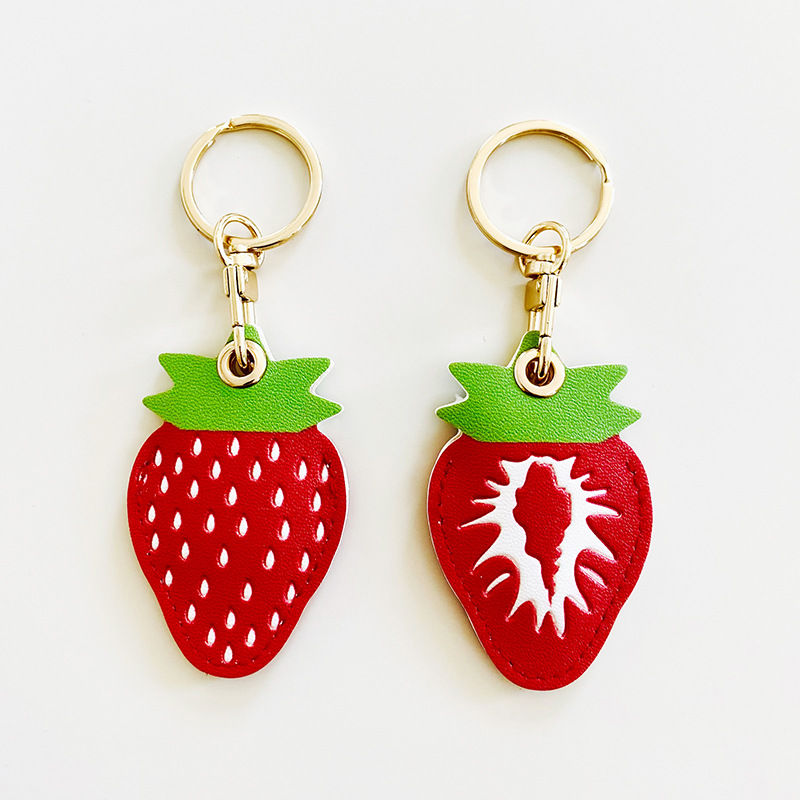 Cute Protective Air Tag Cover with Keychain Ring