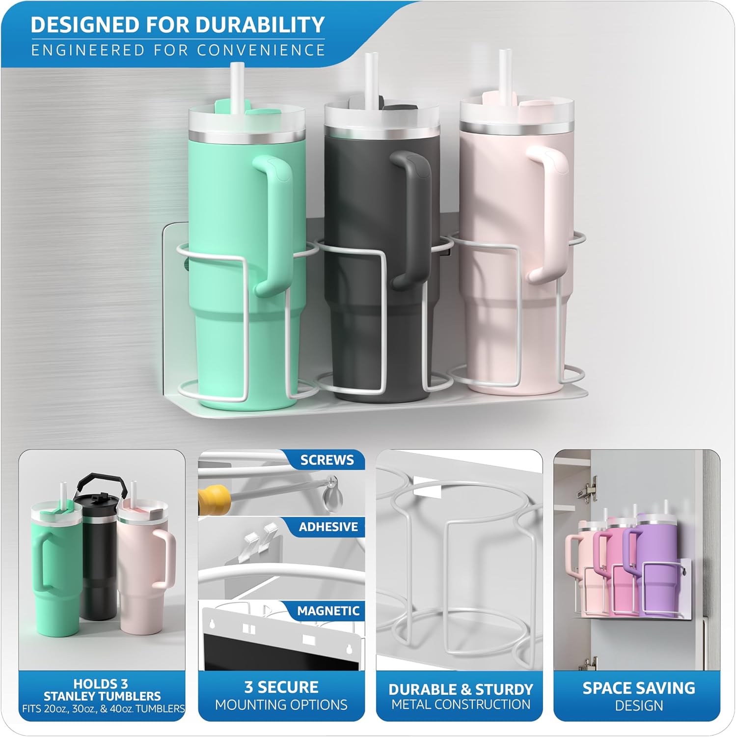 🔥ON SALE🔥Stanley Tumbler Storage & Organization