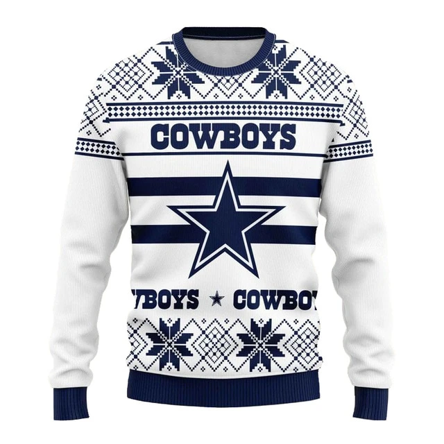 DALLAS COWBOYS 3D CHRISTMAS HOODIE ABC05