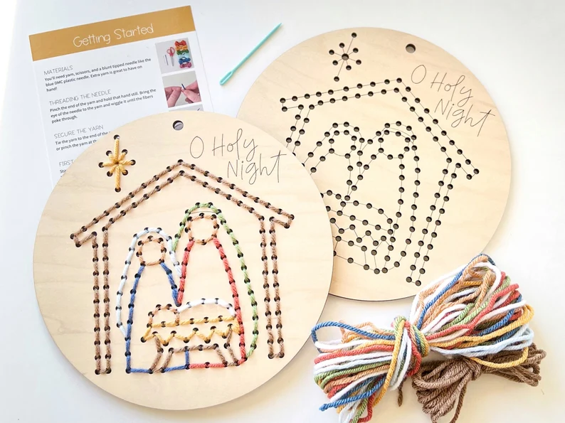 Christmas handicraft decorations