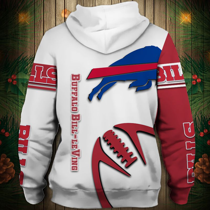 BUFFALO BILLS 3D HOODIE  BBBB004
