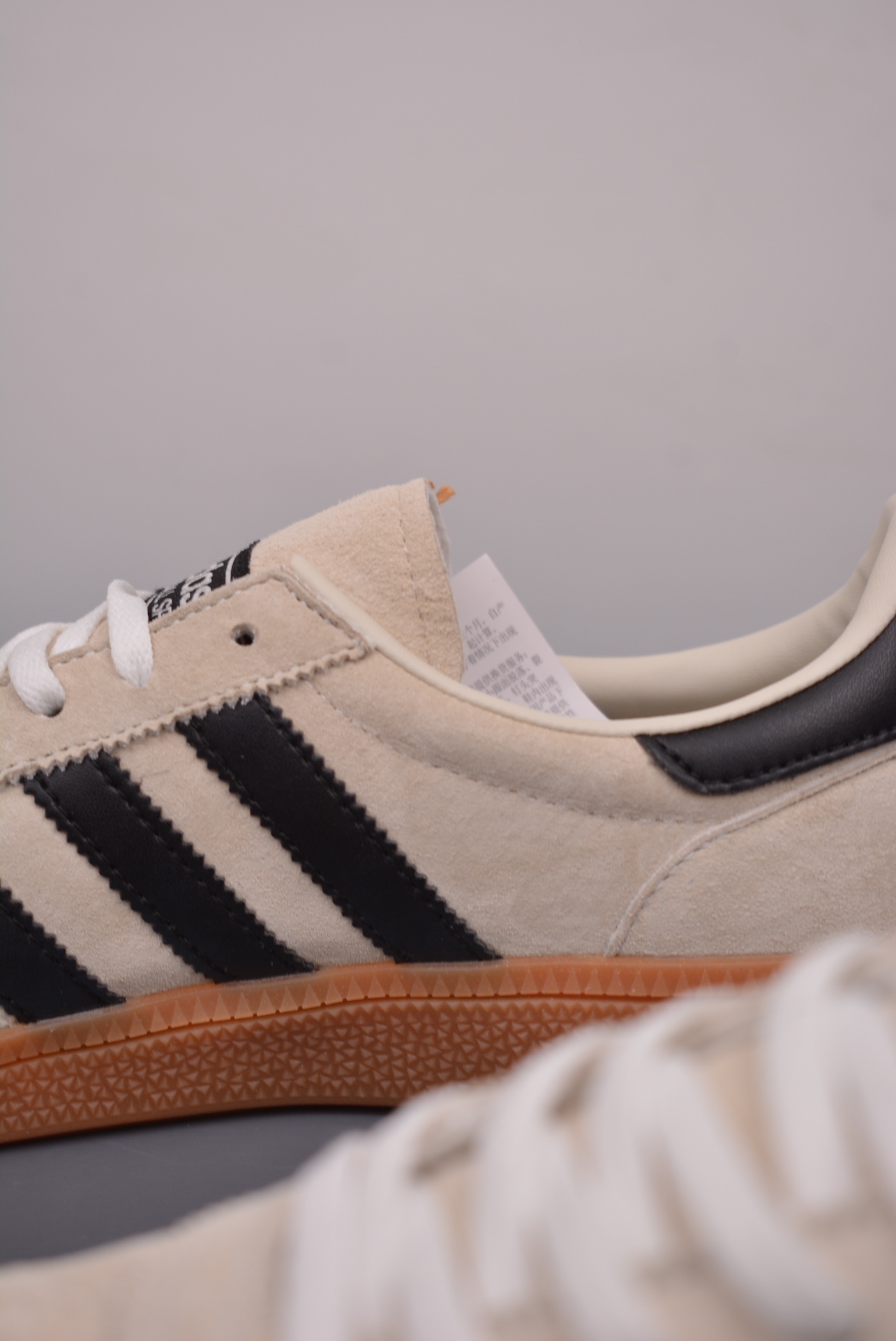 Adidas Originals Handball SPZL Suede Light Grey Black IF6562