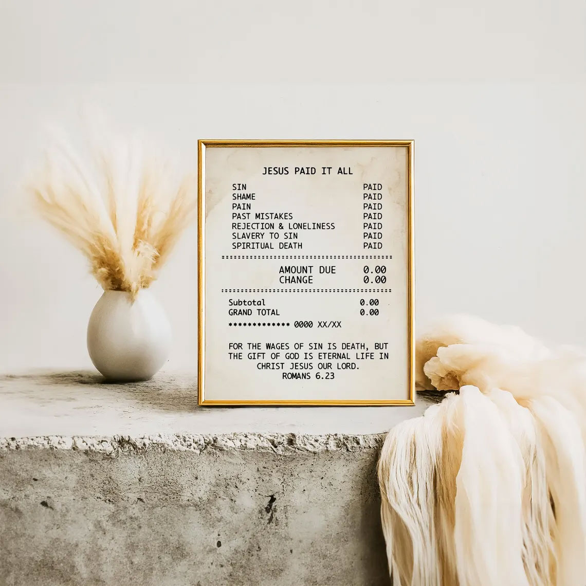 Christian Wall Art Print - 