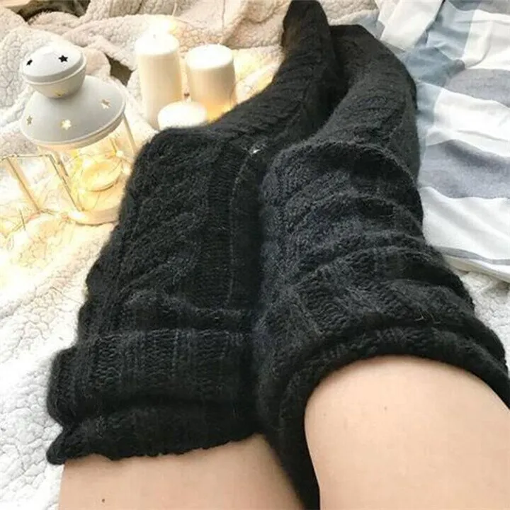 🎄WINTER ON SALE🎄2024 Warm Over Knee Extra Long Knitted Socks