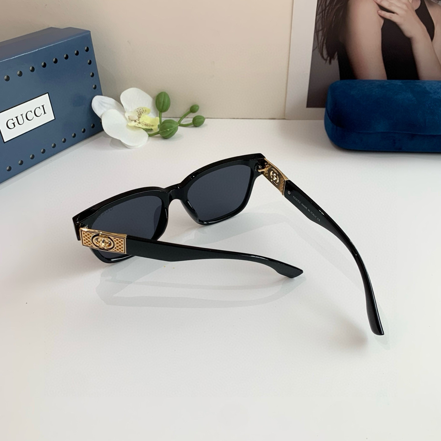 Gucci Round Frame Sunglasses