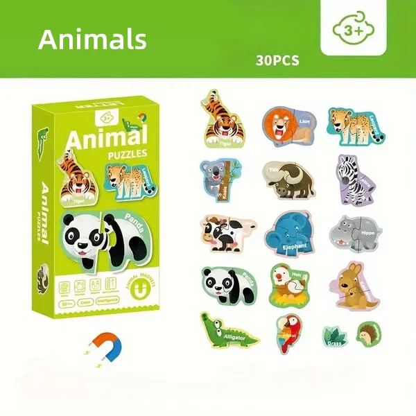 👍Last Day Promotion 50% OFF 💥 Animal-shaped Magnetic Alphabet ✨ BUY 2 FREE SHIPPING