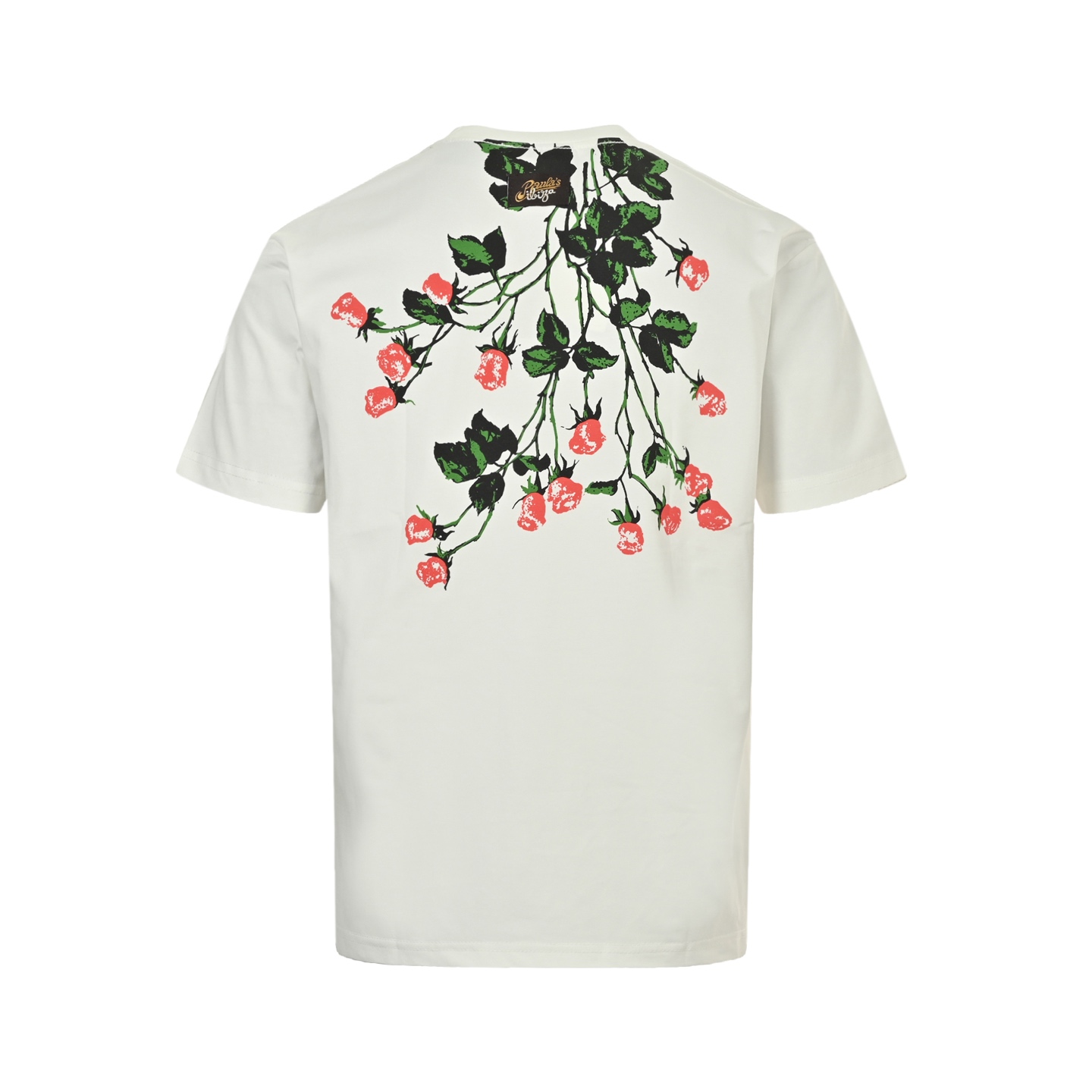 Loewe 25ss rose floral print short sleeve