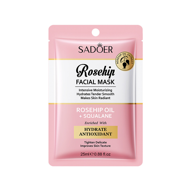 Rosehip oil anti-oxidant moisturizing hydrating luxurious mask skin care experience