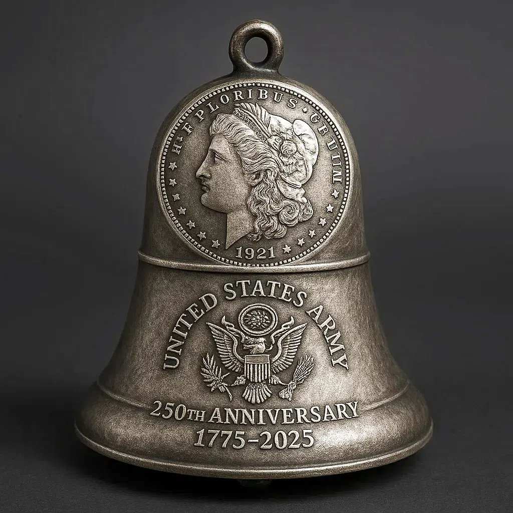 The 250th Anniversary military commemorative Morgan Silver dollar Bell