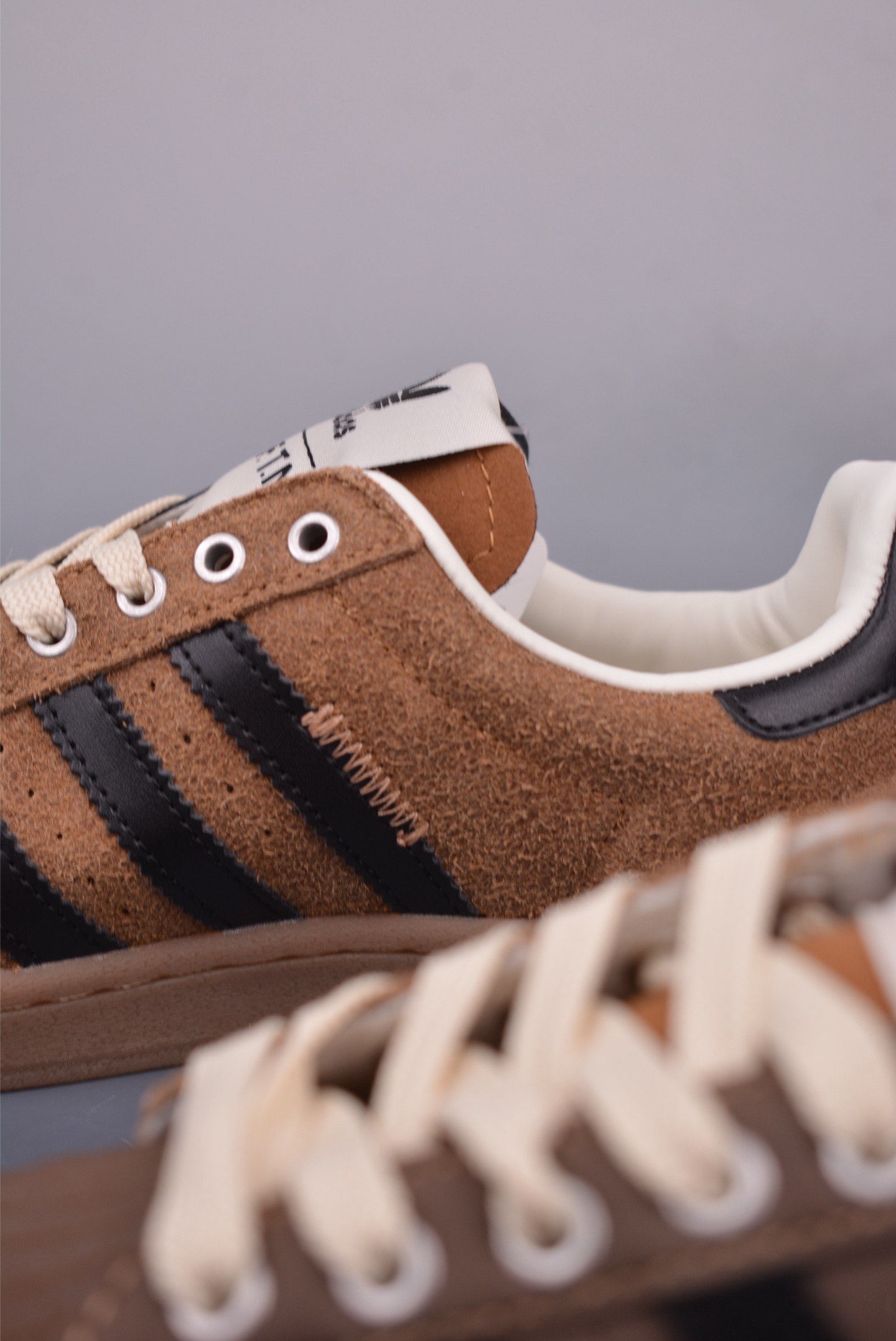 SONG FOR THE MUTE x adidas originals Superstar82 sneakers Brown and Black JQ0953