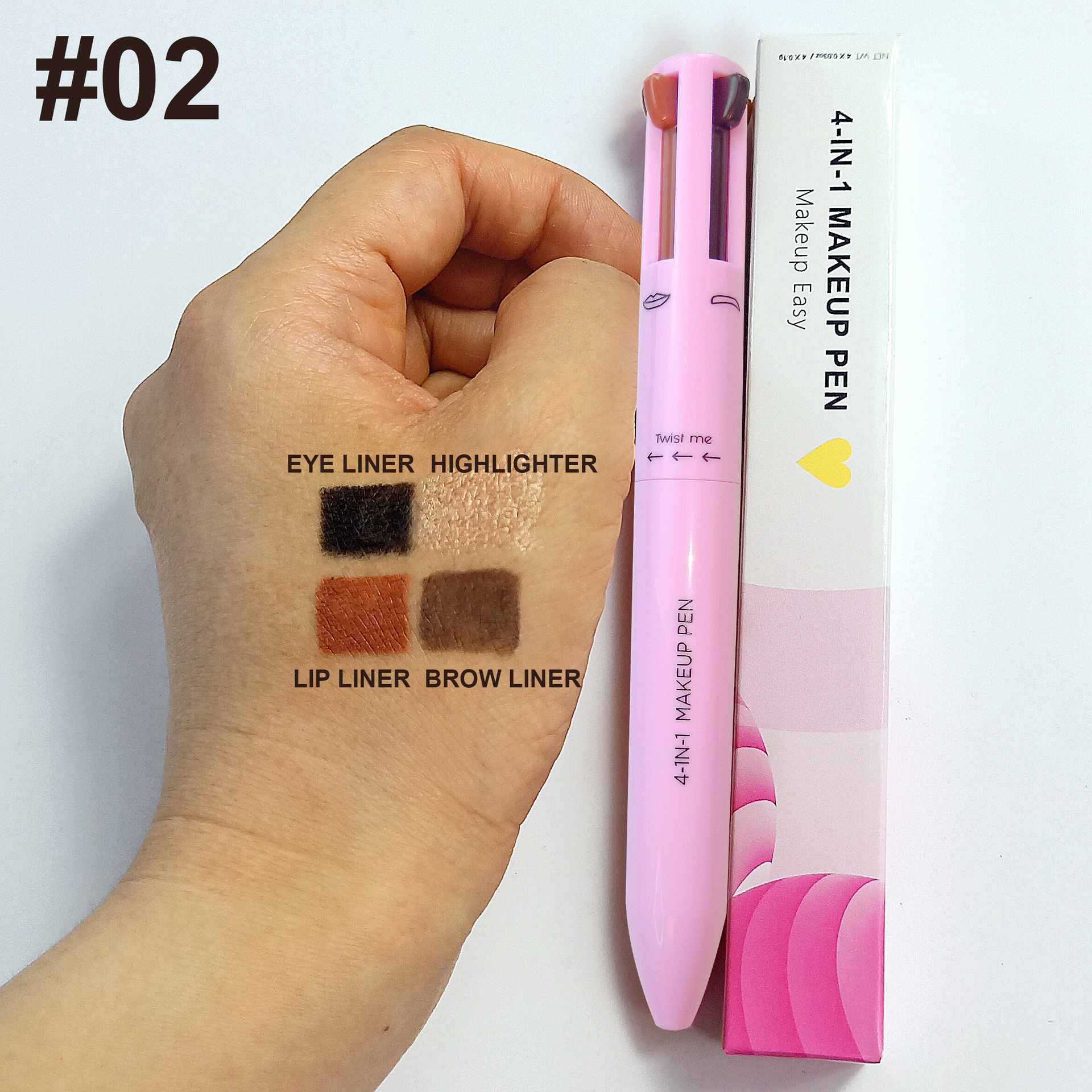 ✨4-in-1 Multifunctional Waterproof Makeup Pencil✨