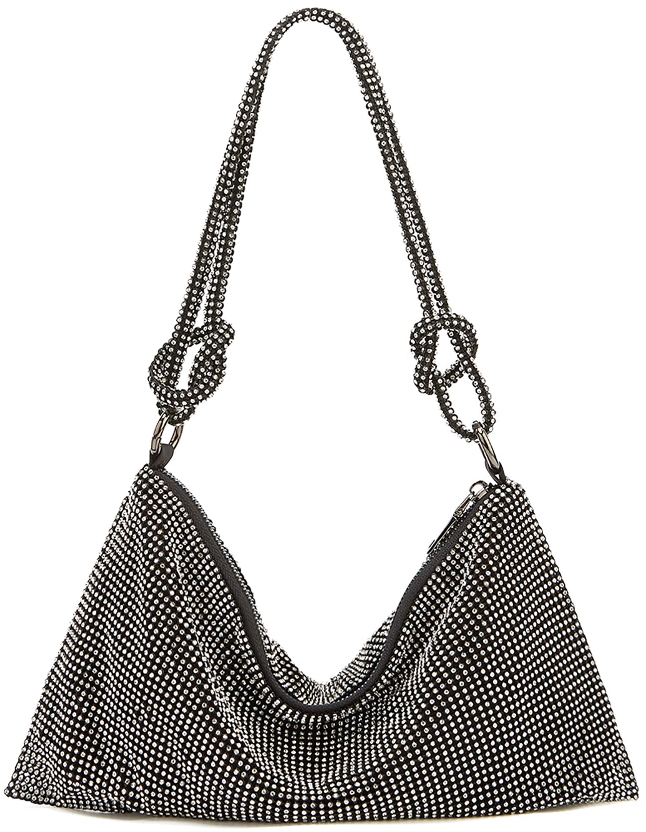🔥Last Day 50% OFF🔥Rhinestone Hobo Bag for Women Rhinestone Purses📦BUY 2 GET FREE SHIPPING NOW