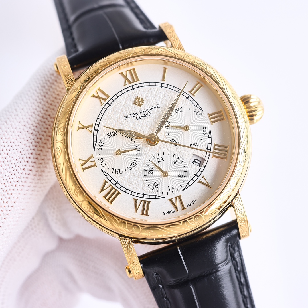 Patek Philippe Calatrava Engraved Watch