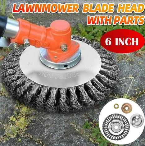 Unbreakable Lawn Mower Blade Head
