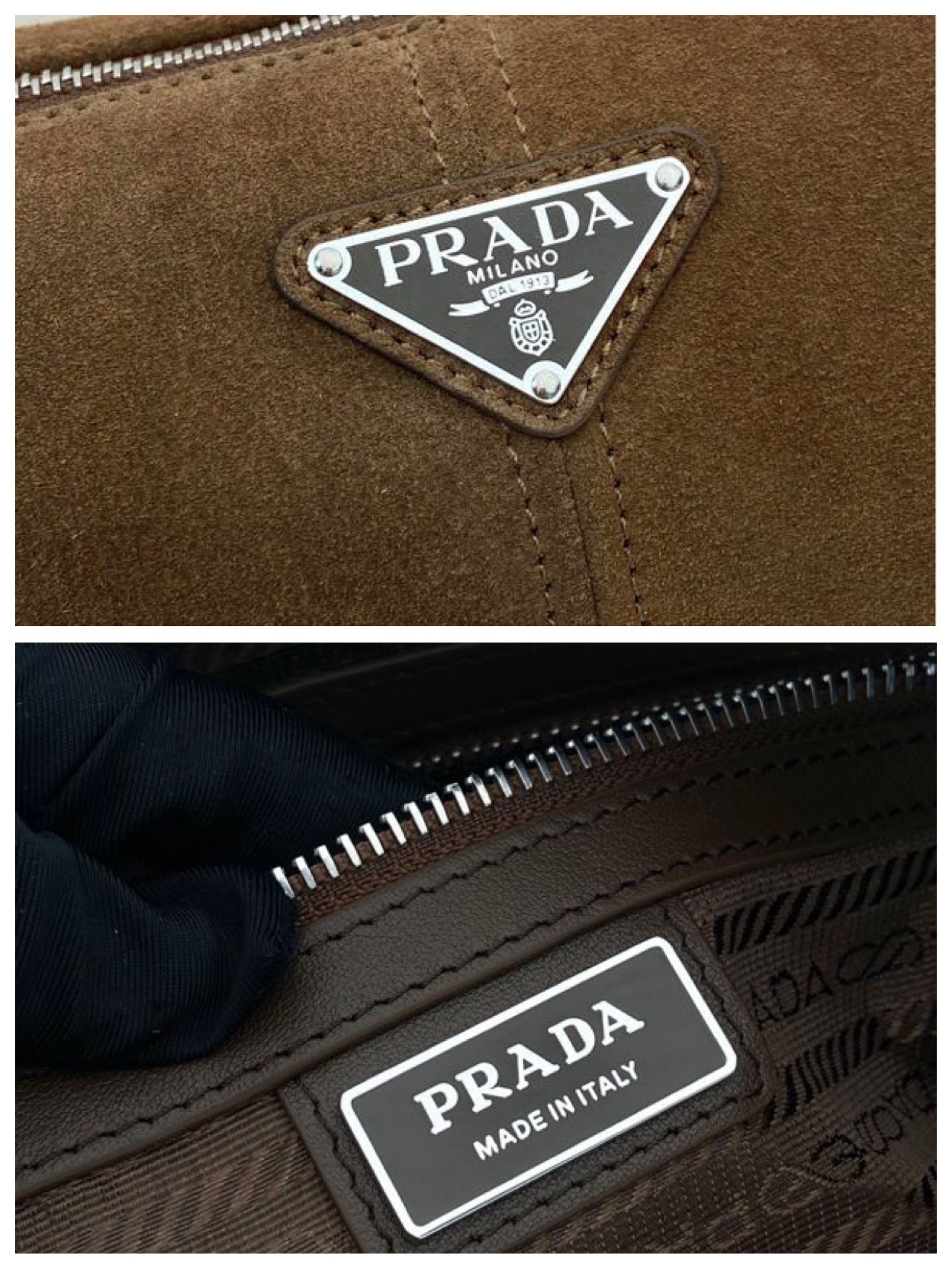 Prada New Suede Messenger Bag 2VD073